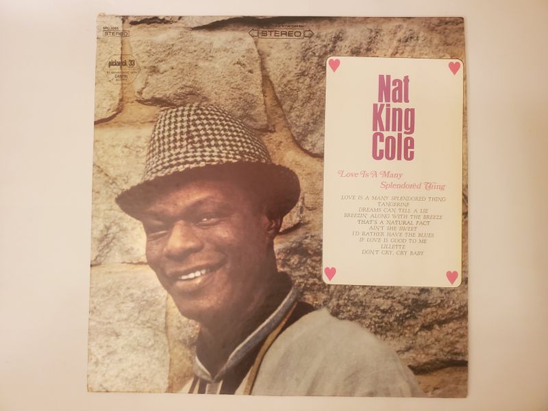 Nat King Cole Love Is A Many Splendored Thing vinyl record
